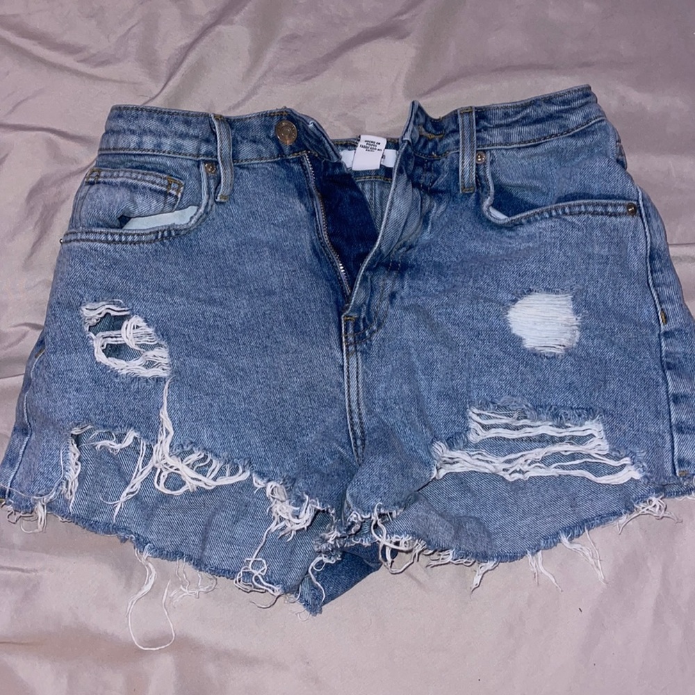 Forever 21 washed Jean shorts